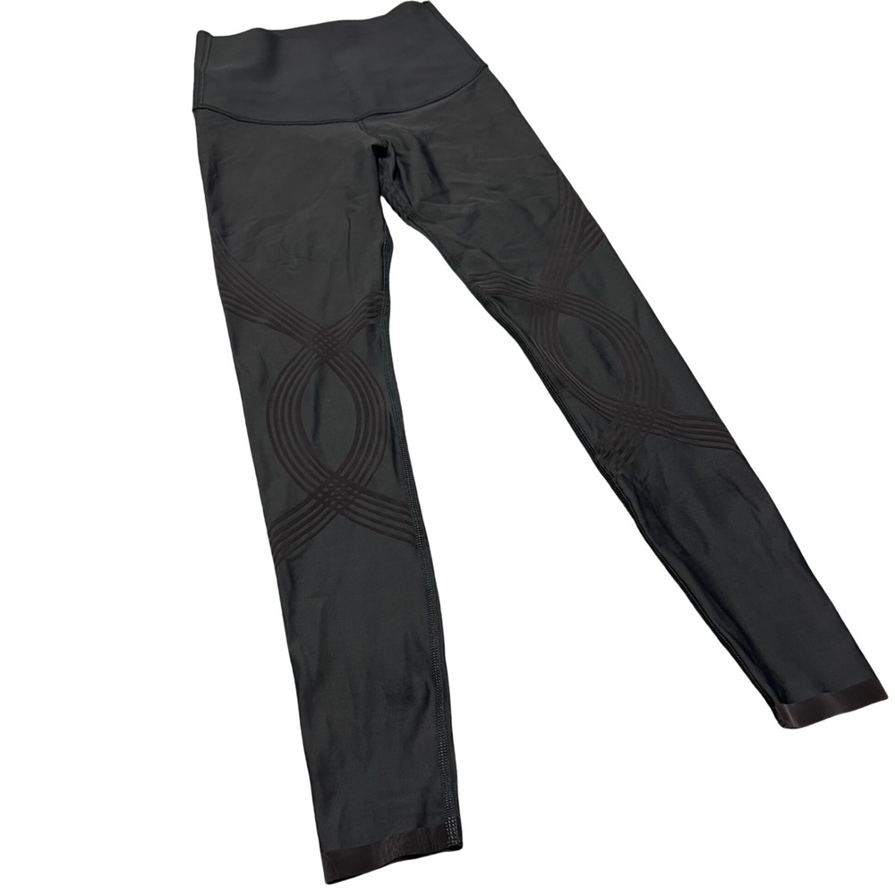 Fanka Body Sculpt Leggings Women's Small Black High Waisted Compression Yoga Gym